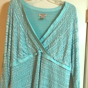 Lace plus size Blouse